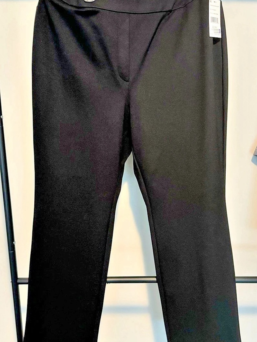 Rafaella The Boot Rafaella High Rise High Rise Straight Leg Pants Black Size 22W
